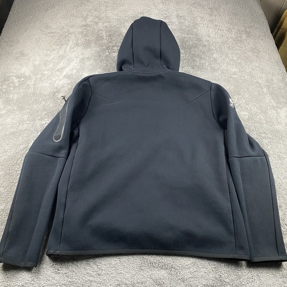 Nike Tech Fleece NBA Sacramento Kings Mens Large Fitted Black Pullover Hoodie - Picture 14 of 16